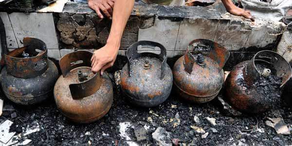 Tabung Gas Gosong Tapi Tidak Pernah Meledak